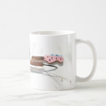 SMASHED Pink Bass Coffee Mugs