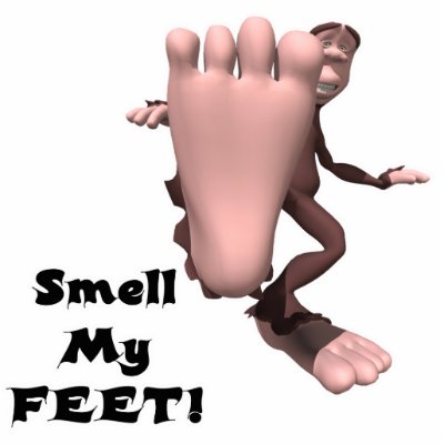 Cartoon Smelly Feet