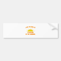 Smell of Litigation in the Morning Bumper Sticker
