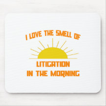 Smell of Litigation in the Morning Mousepad