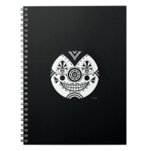 Smile Face - Black Spiral Note Book