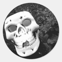 Smile Round Sticker