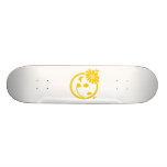 Smile_with_Flower Skateboard