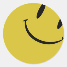 Smiles Round Stickers