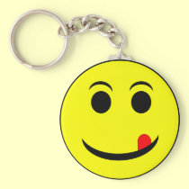 smiley 3 keychains