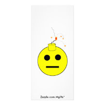 Smiley Bomb Custom Rack Card