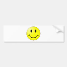 Smiley Bumper Sticker