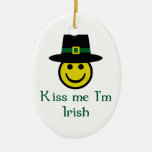 Smiley Christmas Ornament