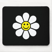Smiley Daisy Mousepads
