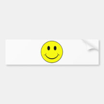 smiley face bumper stickers