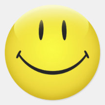 Smiley Face Sticker