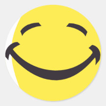 Smiley face sticker!