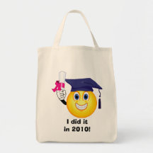 Smiley Graduate Bags