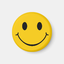 Smiley Happy Face magnet
