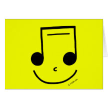 Smiley Notes Card