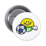 Smiley Soccer Buttons