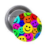 SMILEYS COLLAGE PINBACK BUTTONS