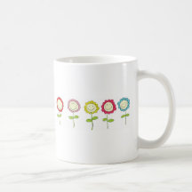 Smilin' Flowers Mugs