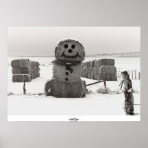 Smiling Hay, Highway 50, Nevada Print