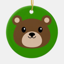 Smiling Kuma Ornaments