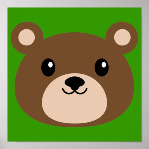 Smiling Kuma Posters