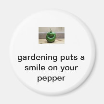smiling pepper fridge magnets