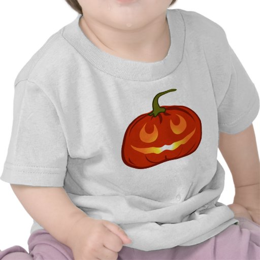 Smiling pumpkin tee shirt