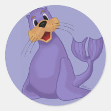 Smiling Sea Lion Sticker