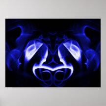 Smoke Art Poster