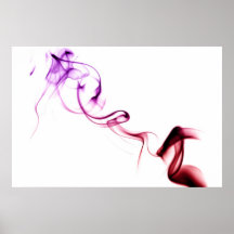 Smoke Art Poster