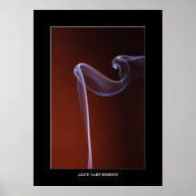 SMOKE PHOTOGRAHY , ALICE MARY HERDEN PRINT