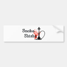 Smoke Shisha Bumper Stickers