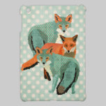 Smokey Amber Foxes Mini iPad Case ipad mini cases