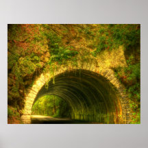 Smokey Mountain Tunnel Print