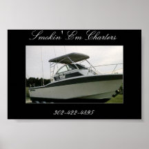 Smokin' Em Charters Poster