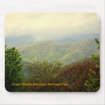 Smoky Mountain Morning Mouse Pad