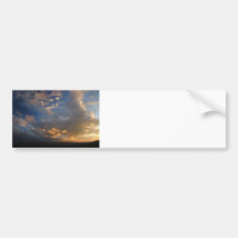 Smoky Mountain Sunset Bumper Sticker