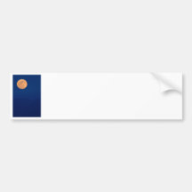 Smoky Mountains Moon Rise Bumper Stickers