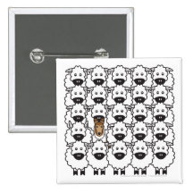 Smooth Collie in the Sheep Buttons