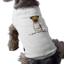 Smooth Fox Terrier Cartoon Personalised Pet Tee Shirt