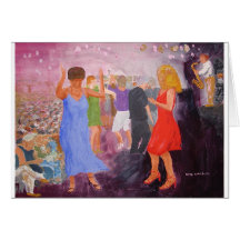 Smooth Jazz Festival Greeting Card