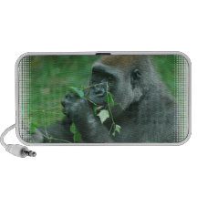 Snacking Gorilla iPod Speakers