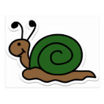 snail post card