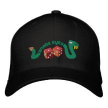Snake Eyes Embroidered Hats