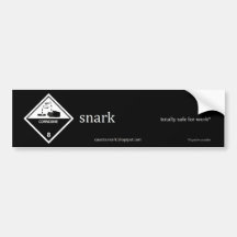 Snark Bumper Sticker
