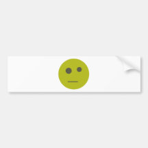Snark Face Bumper Sticker