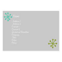 Snazzy Couple Business Card