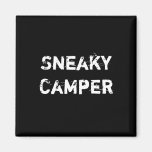 Sneaky Camper. Gamer Fridge Magnet