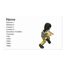 Sneaky Sneaky Business Card