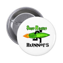 Snot Rocket Runners Pinback Buttons